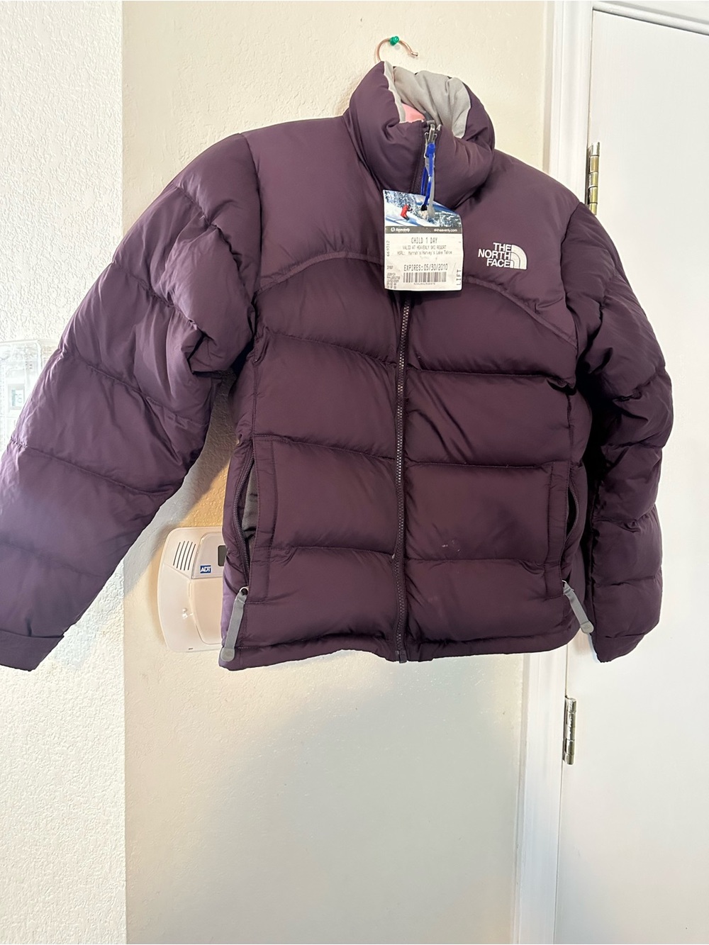 The North Face Kids Plum Purple Puffer Jacket